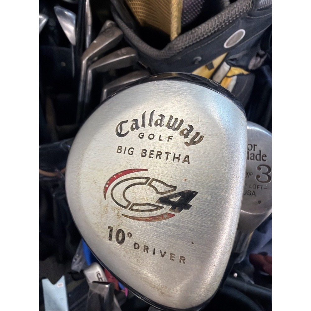 Callaway Golf Big Bertha C4 Driver 10* RH Regular Flex Graphite Carbon Fiber
